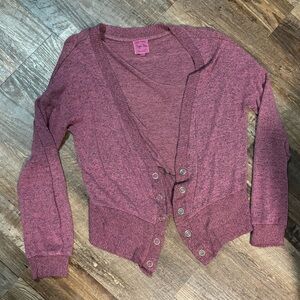 Pink cardigan